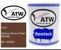 Preview: Ford, Medium Brown Pearl Metallic, BU / M3837: 1L Lackdose, von ATW Autoteile West.
